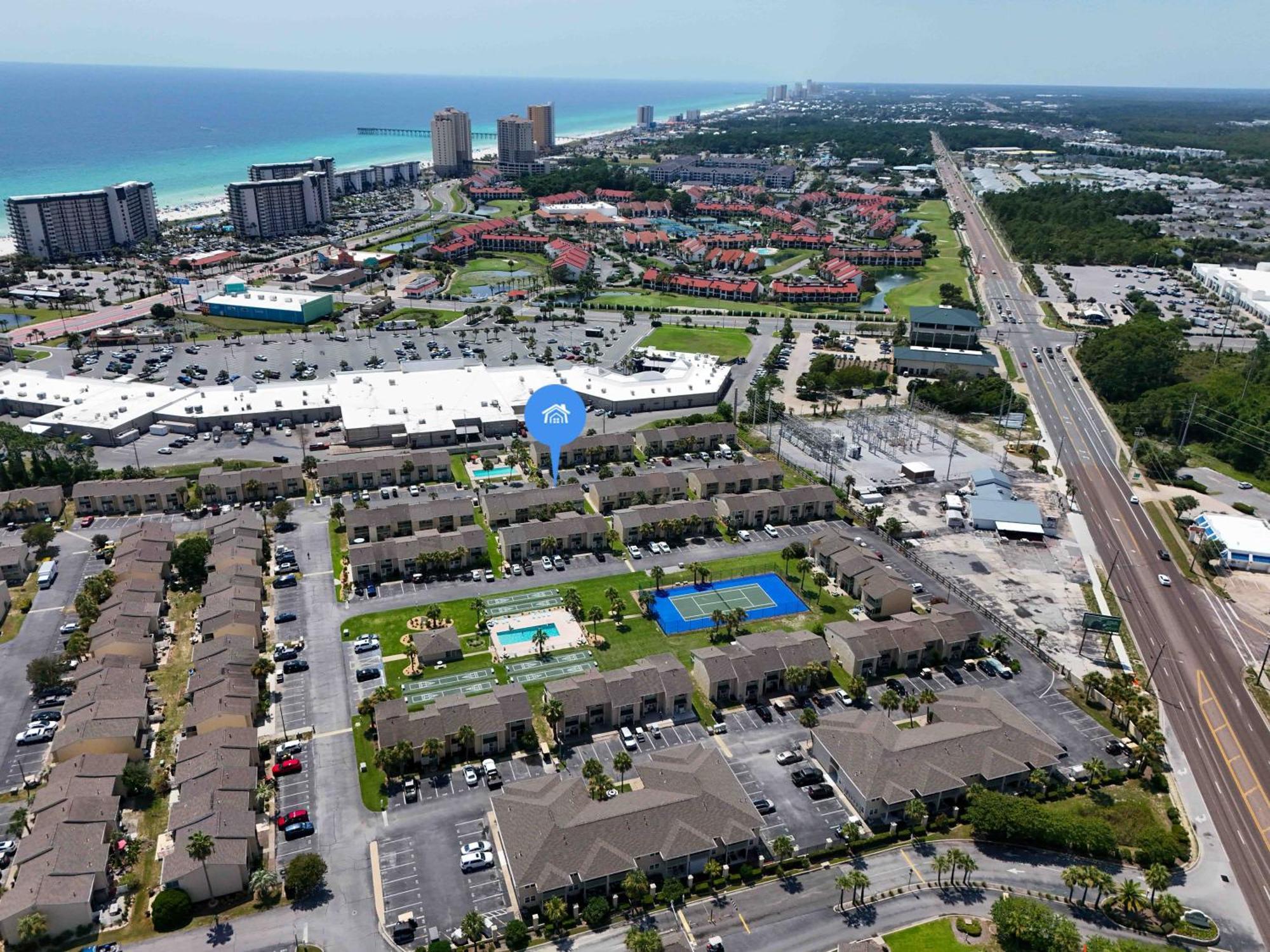 Beach Access Close To Walmart, Bowling,Skating And Game Room Panama City Beach Bagian luar foto
